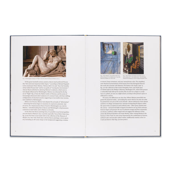 Interior spread of Francis Bacon 2026 book