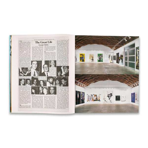 Interior spread of the book Jean-Michel Basquiat: Made on Market Street