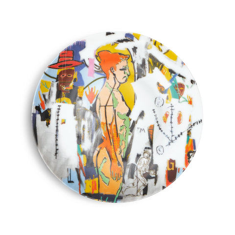 Jean-Michel Basquiat and Andy Warhol: 6.99 (Nude) Plate