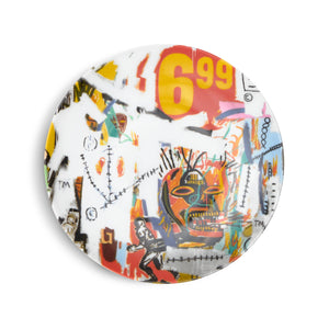 Jean-Michel Basquiat and Andy Warhol: 6.99 (Skull) Plate