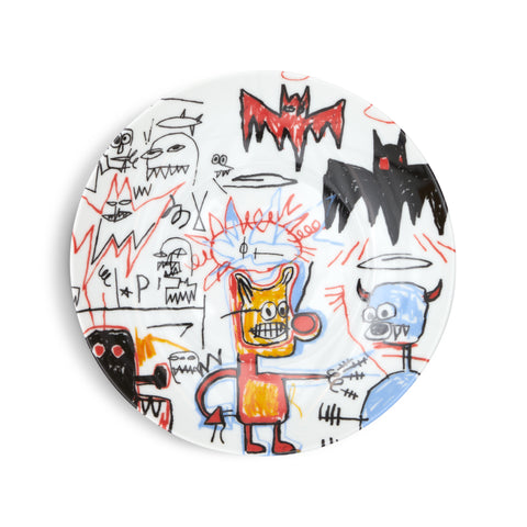 Jean-Michel Basquiat: Batman Plate