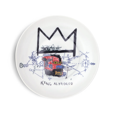 Jean-Michel Basquiat: King Alphonso Plate