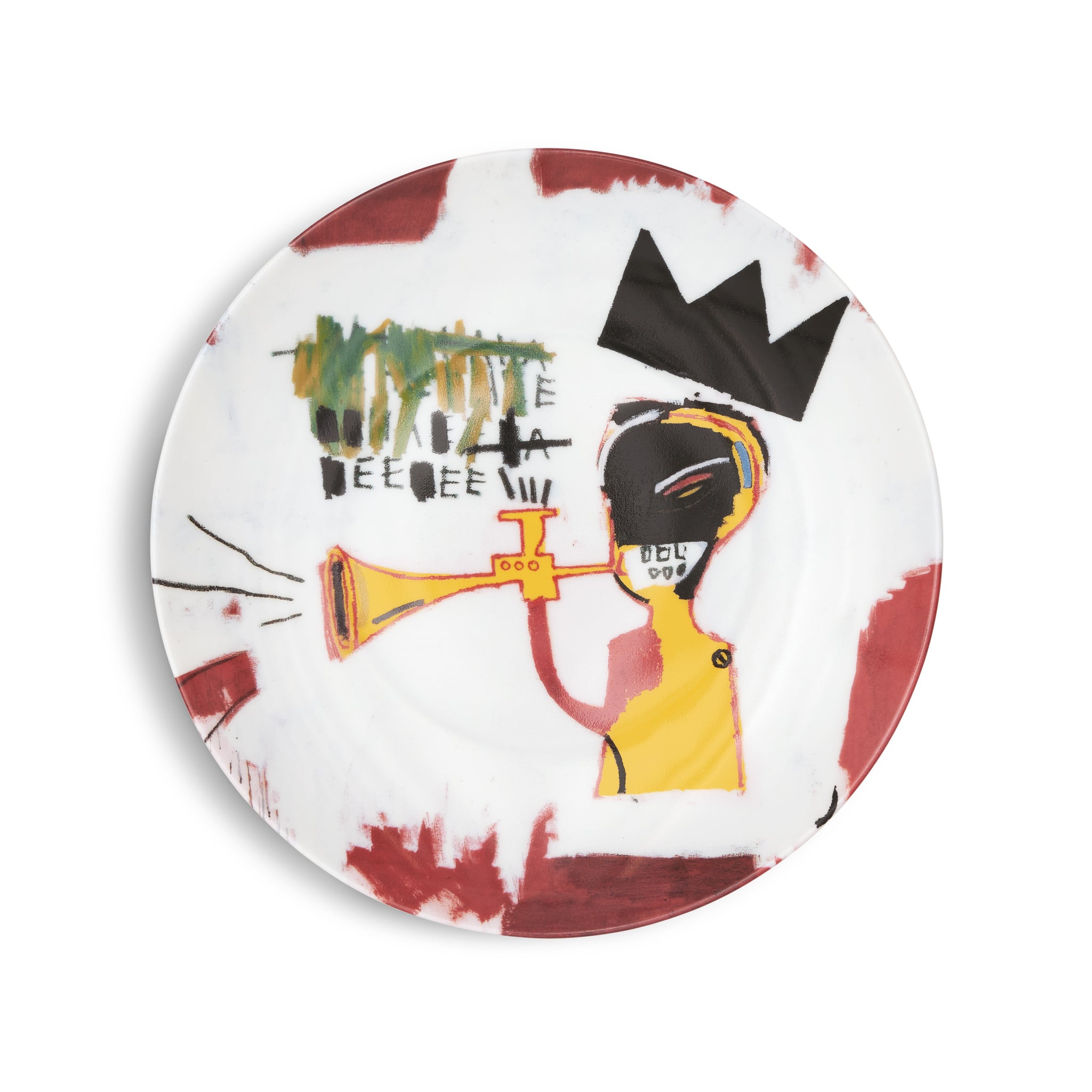 Jean-Michel Basquiat: Trumpet Plate