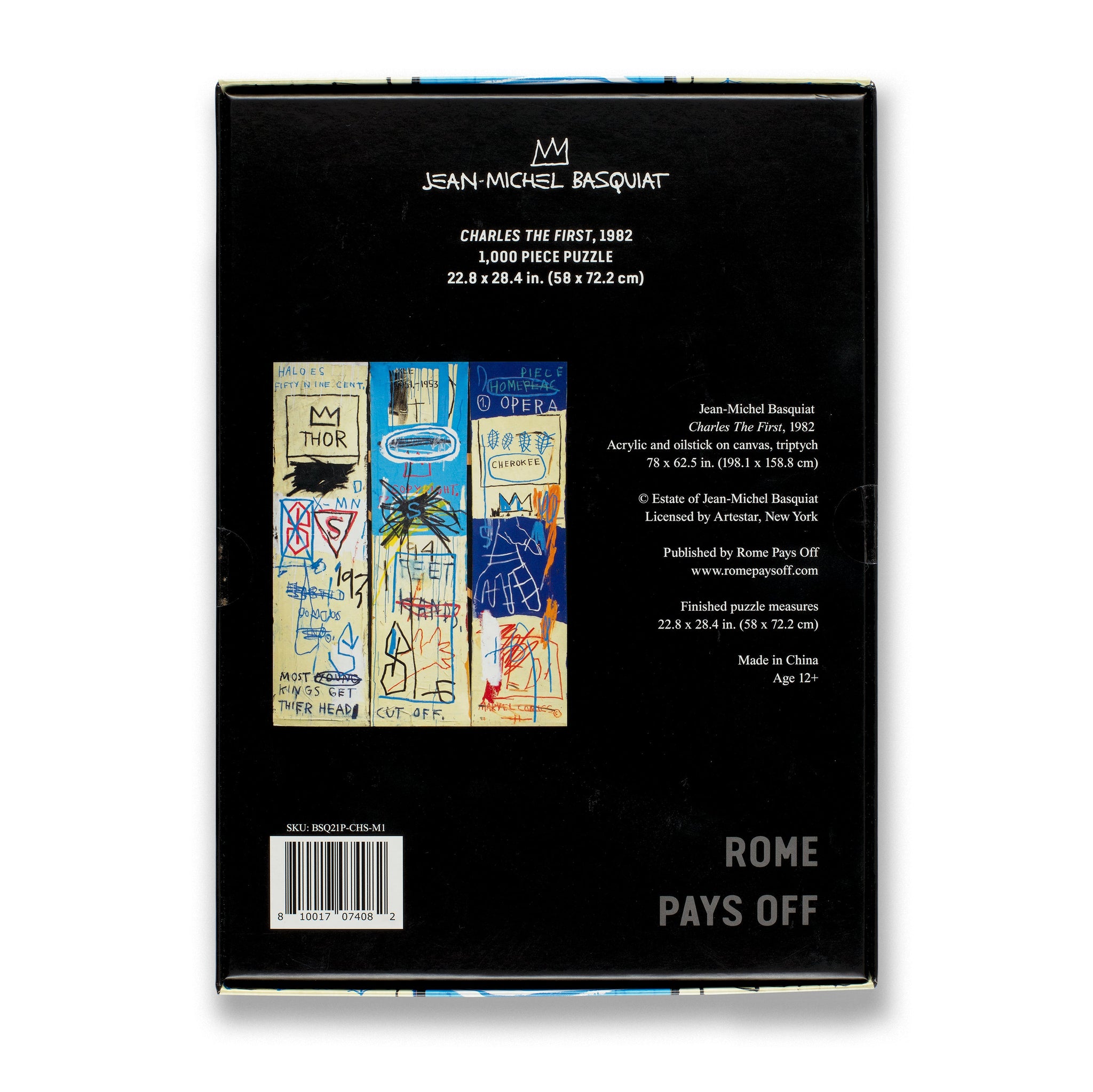 Jean-Michel Basquiat: Charles the First Jigsaw Puzzle | Gagosian Shop