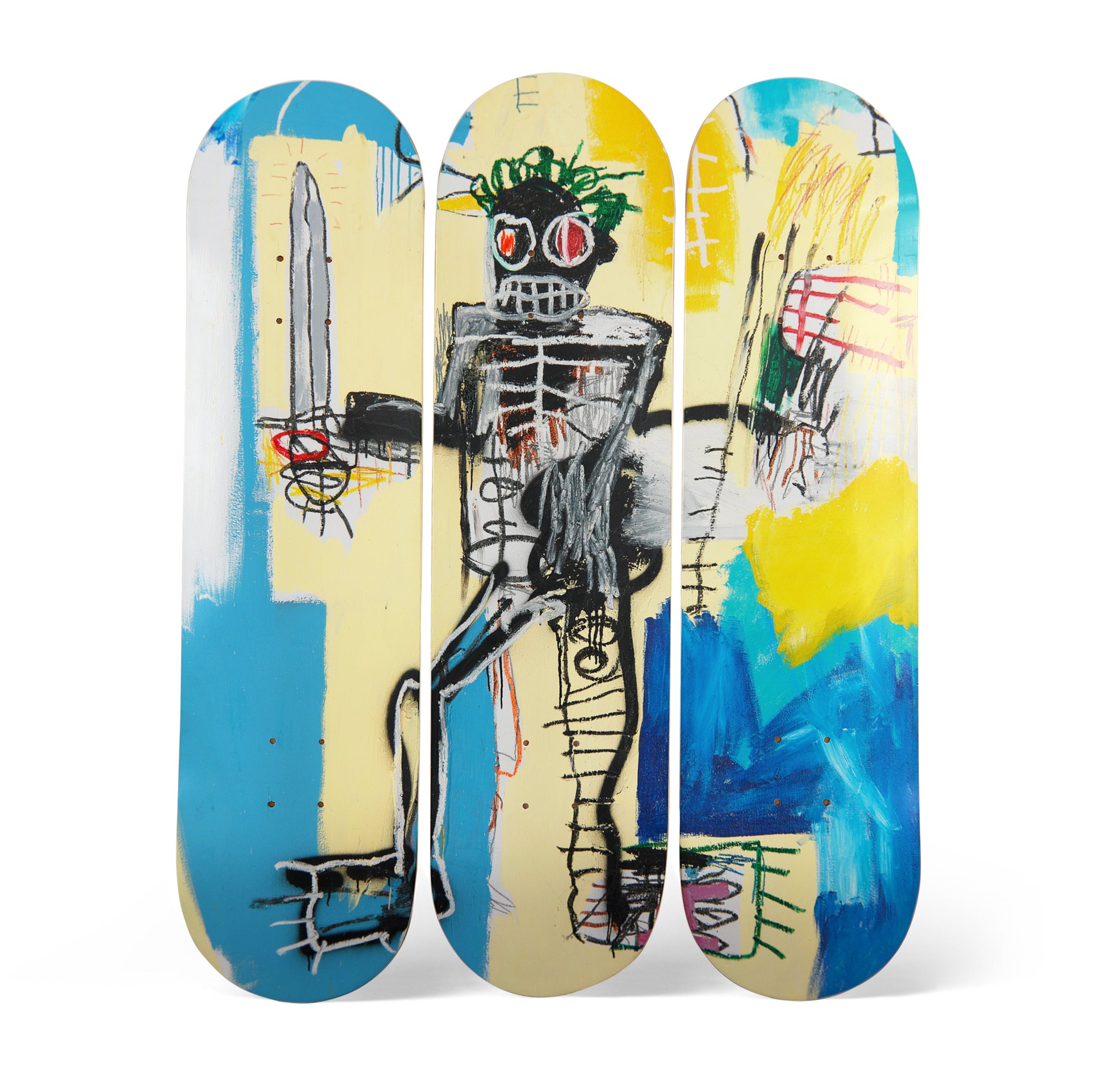 Jean-Michel Basquiat: Warrior Skateboard Decks