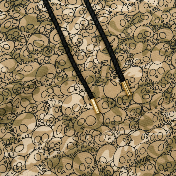 Detail of Takashi Murakami: Camo Hoodie