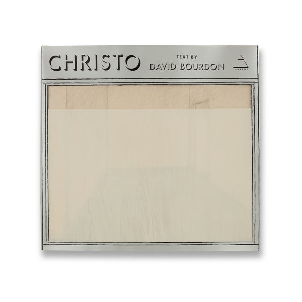 Front cover of 1972 rare book on the artist Christo with dust jacket