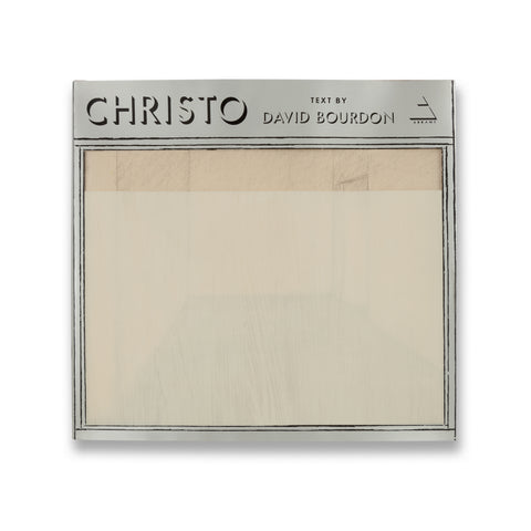 Front cover of 1972 rare book on the artist Christo with dust jacket