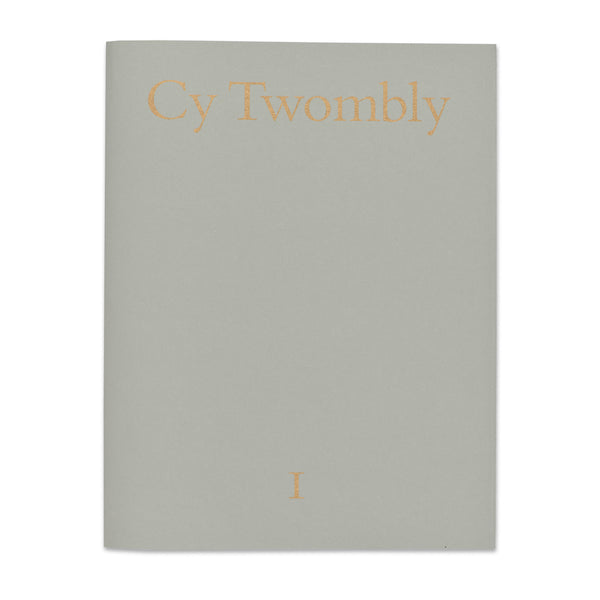 Cover I of the book Cy Twombly published in 2025