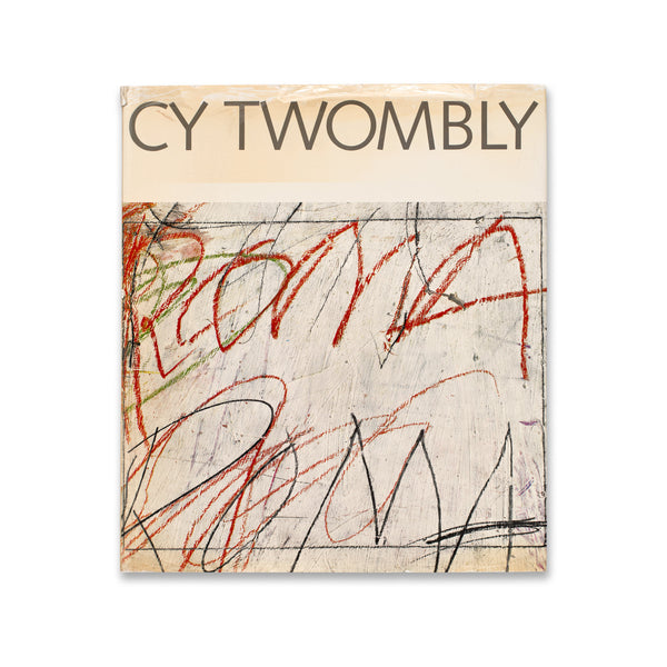 Cover of Cy TWombly: Zeichnungen, 1953–1973 book with dust jacket