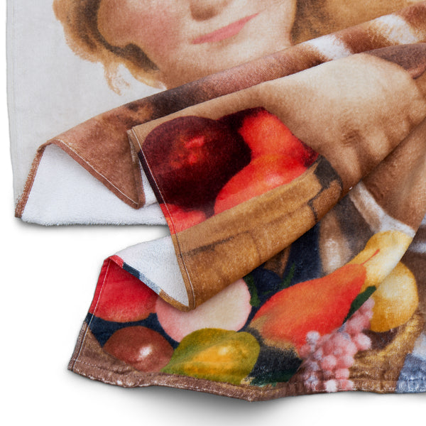 Detail of John Currin “Flora” Beach Towel
