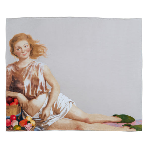 John Currin “Flora” Beach Towel