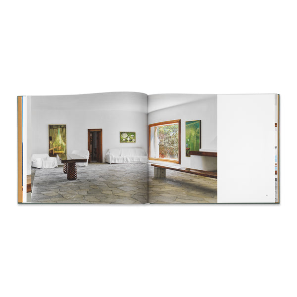 Interior spread of John Currin at Casa Malaparte book