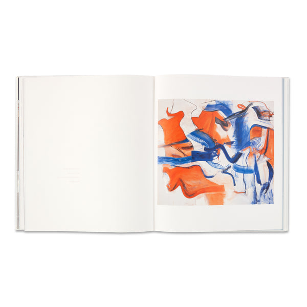 Interior spread of Willem de Kooning: The Last Beginning book