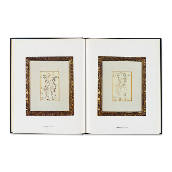 Interior spread of Willem de Kooning: Mostly Women: Drawings and Paintings from the John and Kimiko Powers Collection book