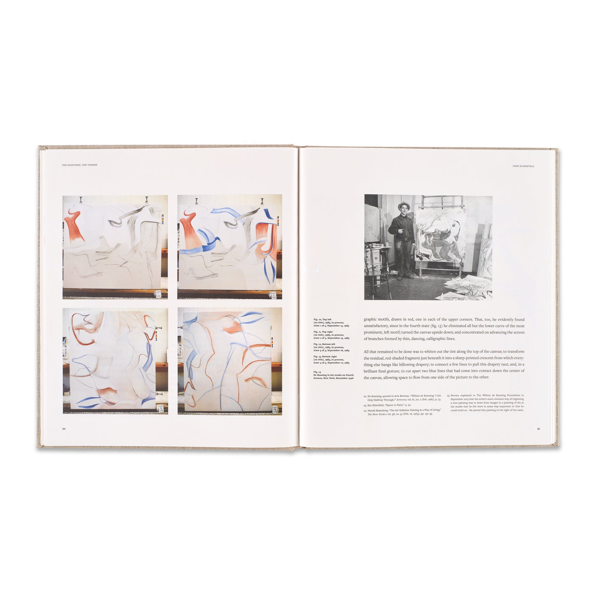 Willem de Kooning: Ten Paintings, 1983–1985 Book | Gagosian Shop