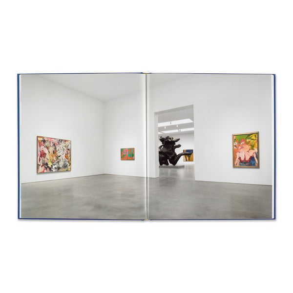 Interior spread of Willem de Kooning: Endless Painting book