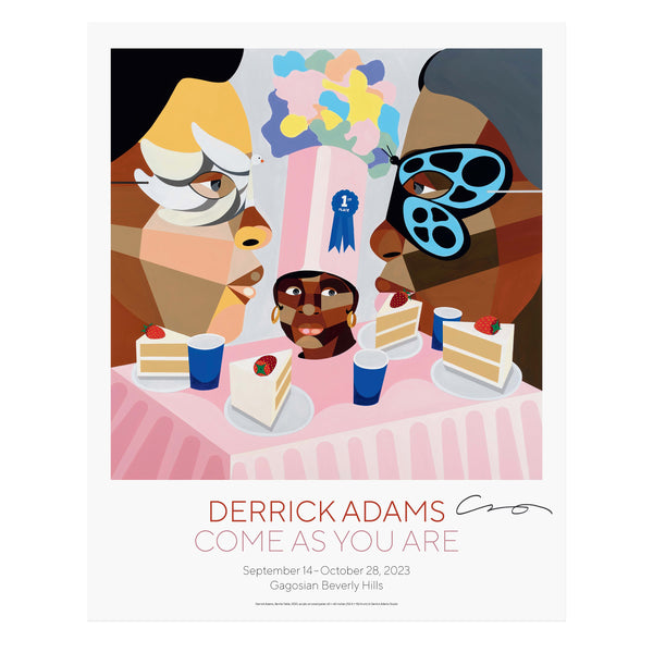 Derrick Adams: Come as You Are signed poster