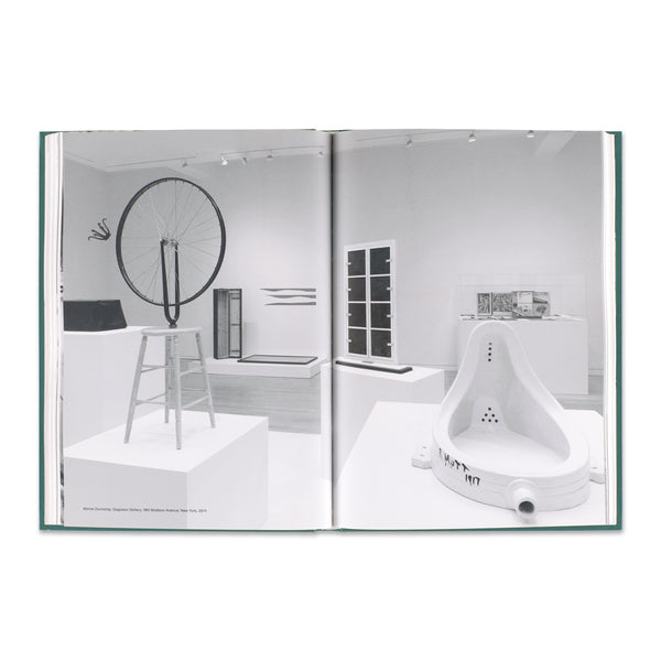 Interior spread of Marcel Duchamp 2014 book