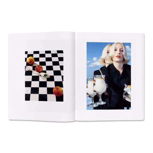 Interior spread of Roe Ethridge: Rude in the Good Way book