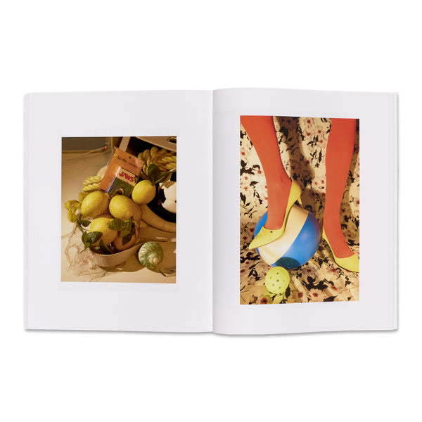 Interior spread of Roe Ethridge: Rude in the Good Way book