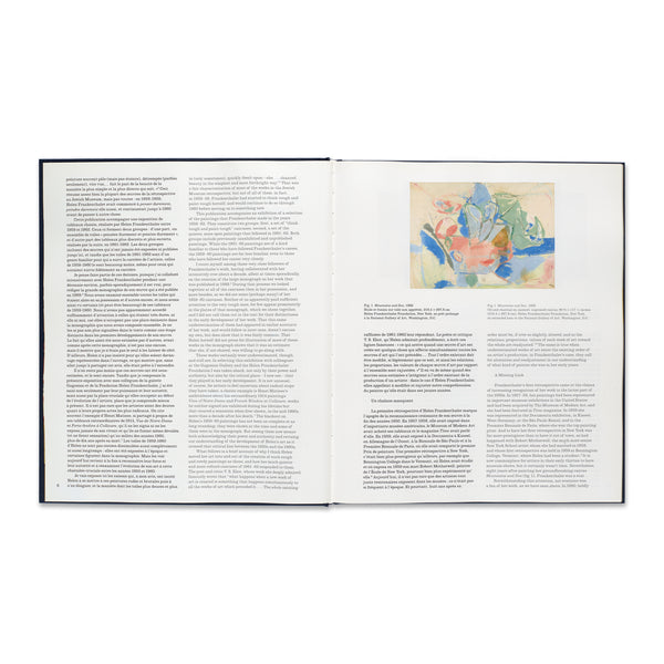 Interior spread of Helen Frankenthaler: After Abstract Expressionism, 1959–1962 book
