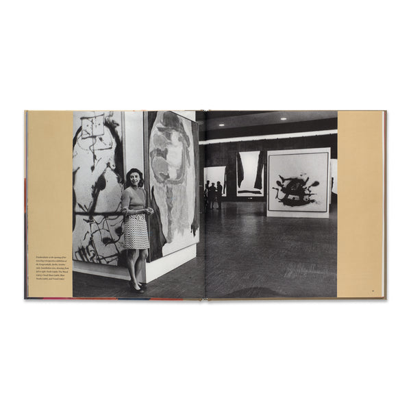 Interior spread of Helen Frankenthaler: Composing with Color: Paintings 1962–1963 book