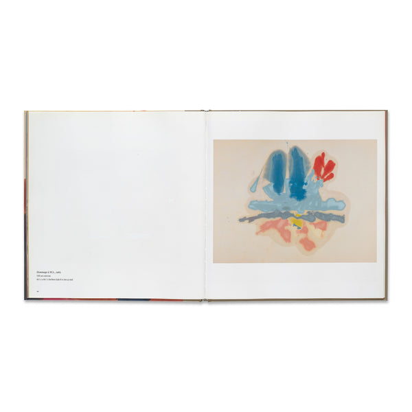 Interior spread of Helen Frankenthaler: Composing with Color: Paintings 1962–1963 book