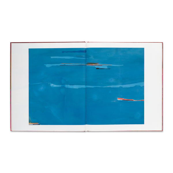 Interior spread of the book Helen Frankenthaler: Sea Change: A Decade of Paintings, 1974–1983