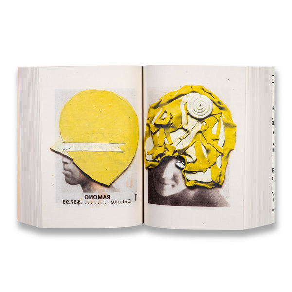 Interior spread of Ellen Gallagher: eXelento book