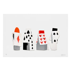 Frank Gehry: Cards print