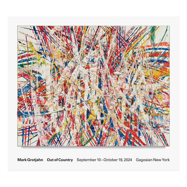 Mark Grotjahn: Out of Country poster