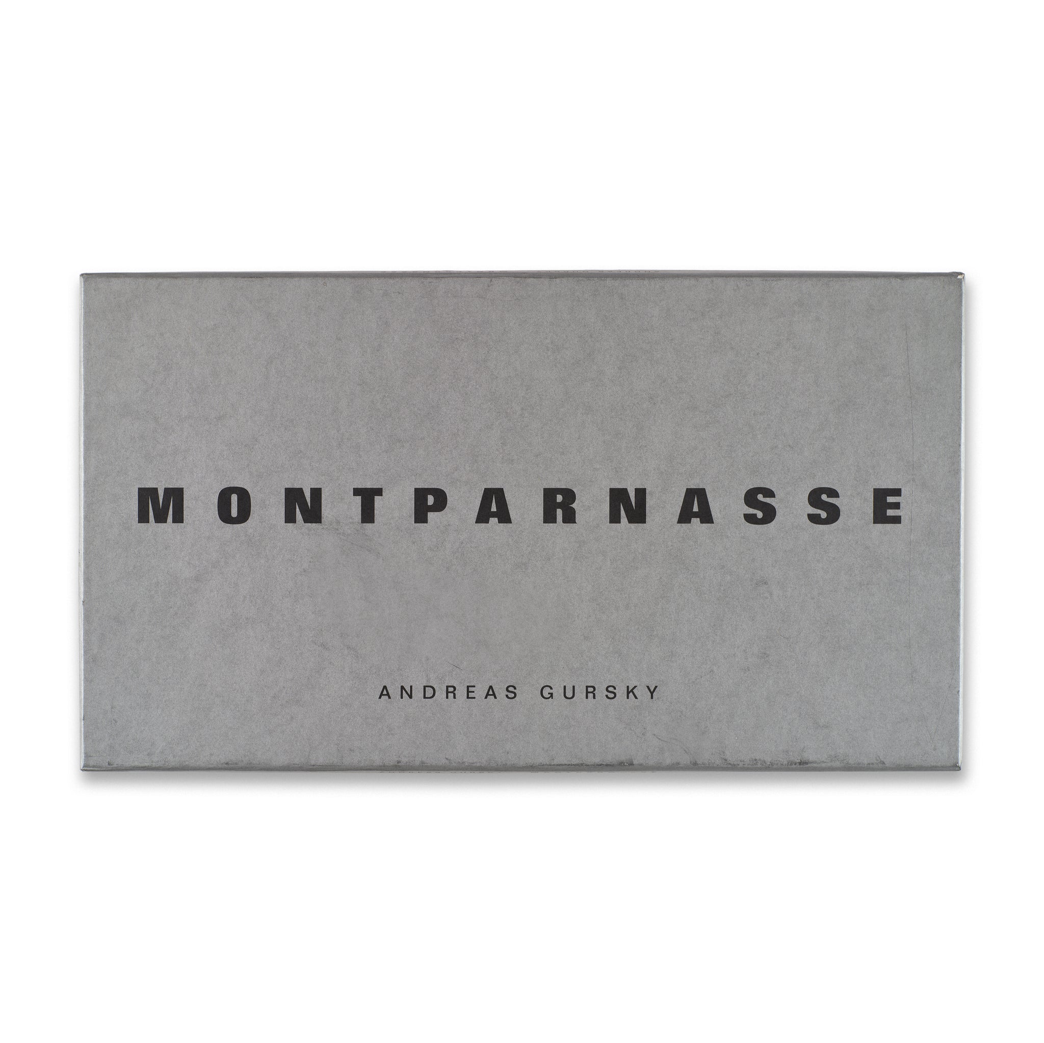 Andreas Gursky: Montparnasse box cover