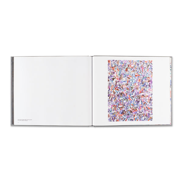 Interior spread of Simon Hantaï: The Last Studio book