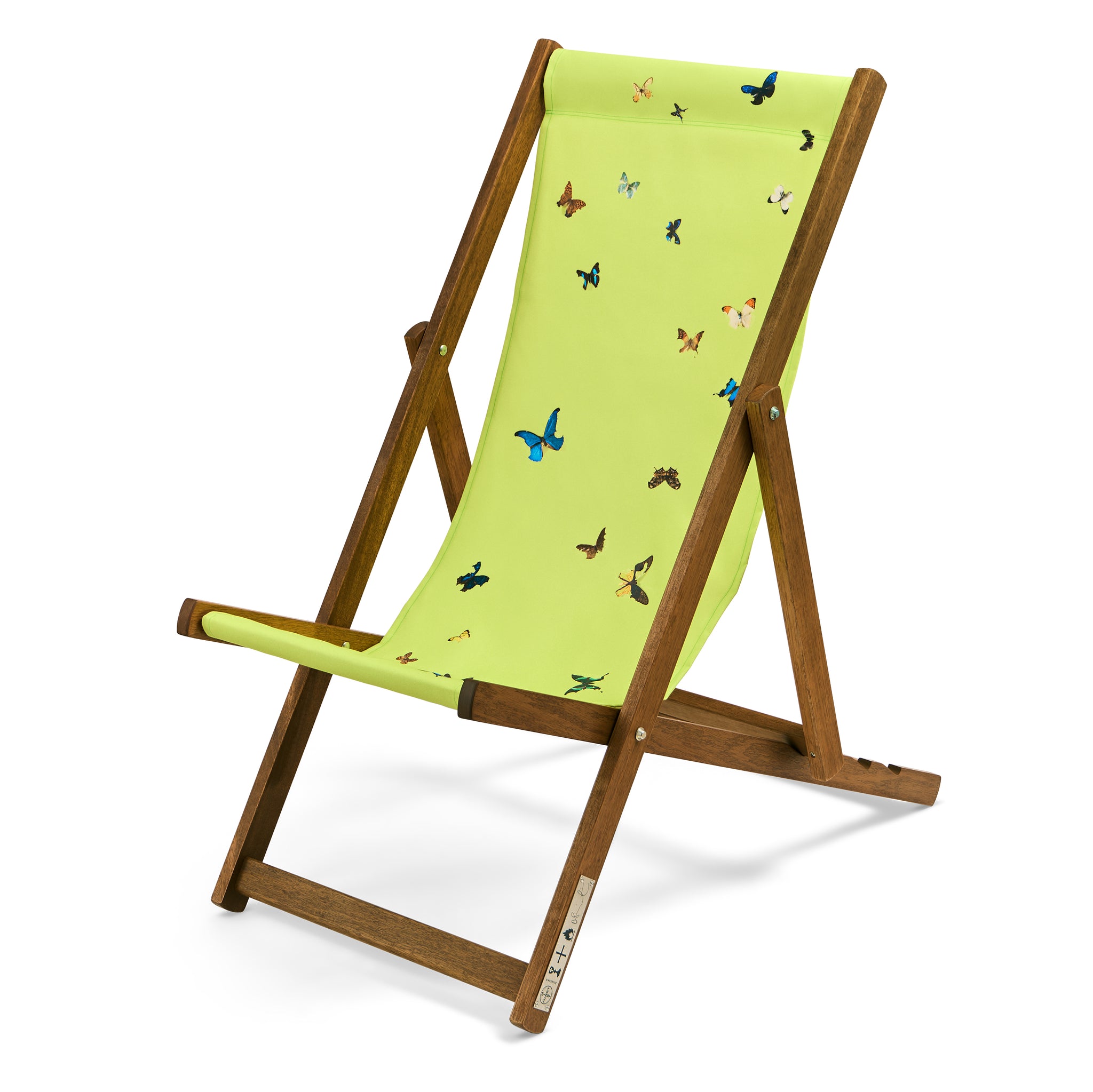 Damien Hirst Deck Chair (Green)