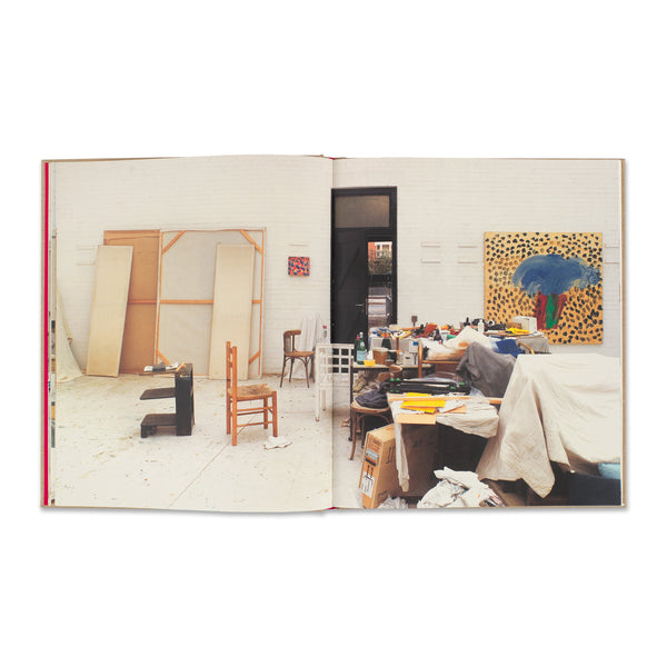 Interior spread of the Howard Hodgkin 2008 book