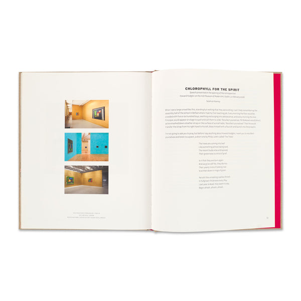 Interior spread of the Howard Hodgkin 2008 book