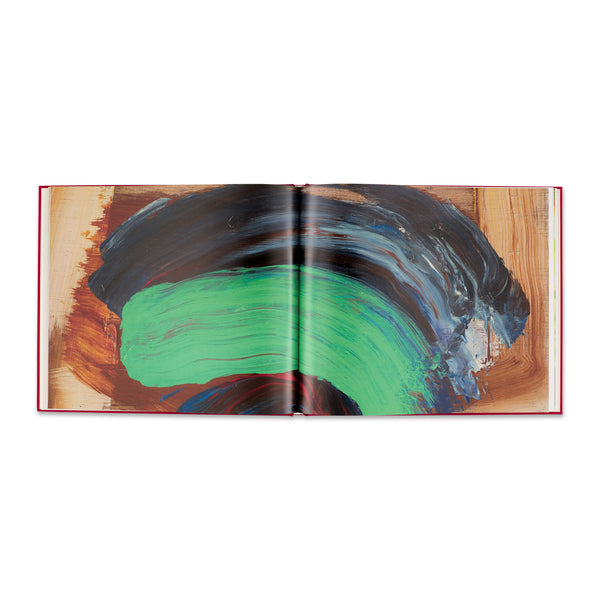 Interior spread of the Howard Hodgkin 2014 book