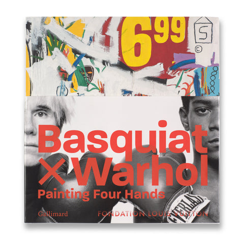 Front cover of the book Basquiat × Warhol: Painting Four Hands with bellyband