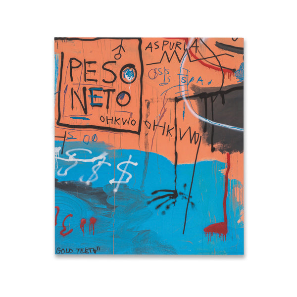 Back cover of the book Basquiat: The Modena Paintings