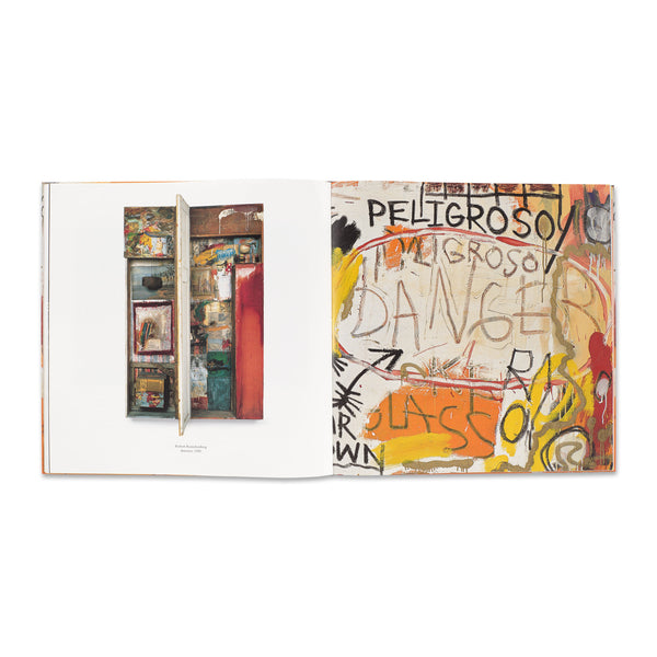 Interior spread of the book Basquiat: Pollo Frito: Street to Studio