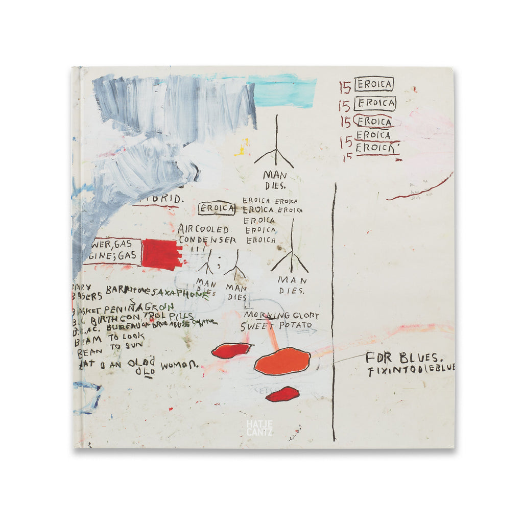 Cover of 'Words Are All We Have: Paintings by Jean-Michel Basquiat' featuring a close-up of his layered, expressive text.