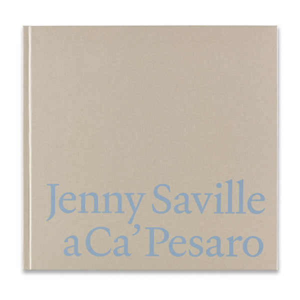 Cover of Jenny Saville a Ca’ Pesaro book