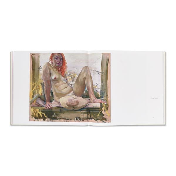 Interior spread of Jenny Saville a Ca’ Pesaro book