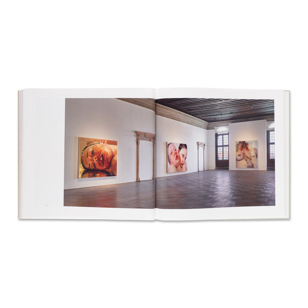 Interior spread of Jenny Saville a Ca’ Pesaro book