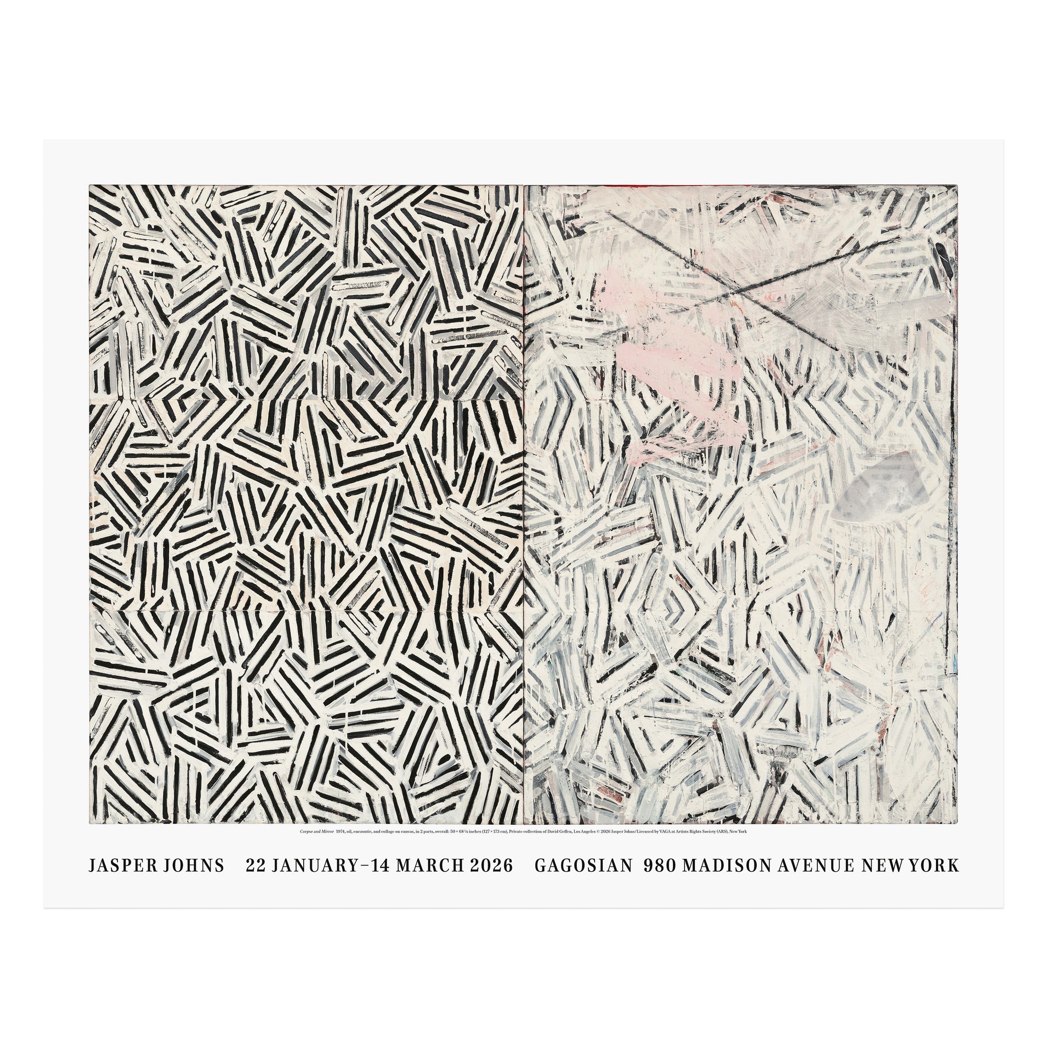 Jonas Wood Robot and Bear Poster | Gagosian Shop