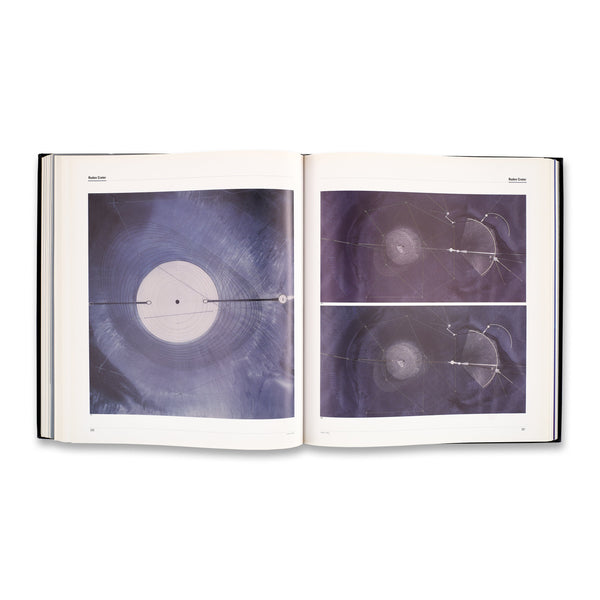 Interior spread of the rare book James Turrell