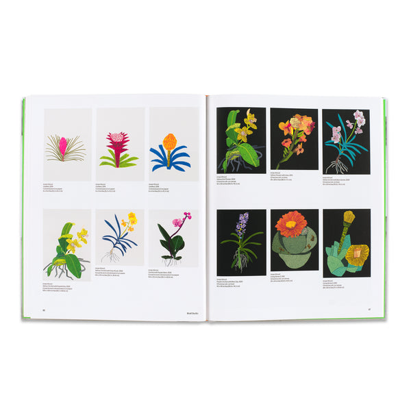 Interior spread of Jonas Wood: Plants and Animals book