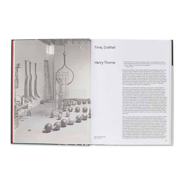 Interior spread of Kathleen Ryan book