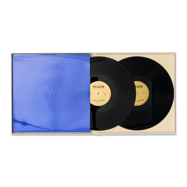 Yves Klein: Conférence à la Sorbonne double vinyl 